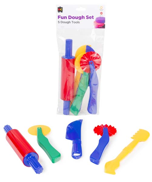 White Smoke EC Dough Accessories - Set 5 Kids Activities