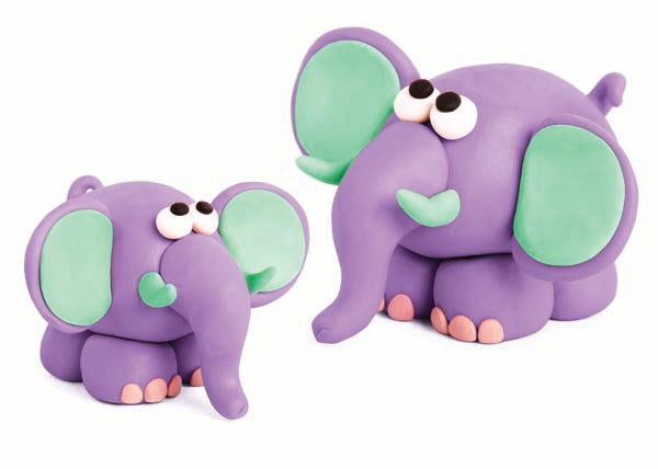 White Smoke EC Fun Dough, Pastel Colours, 900g Kids Activities