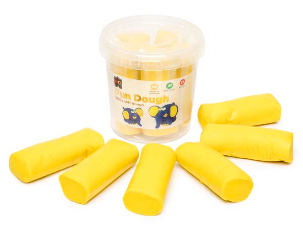 White Smoke EC Fun Dough Yellow, 900g Kids Activities