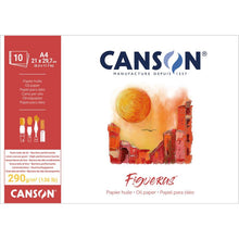Canson Figueras 290 Canvas pad A4 10SH
