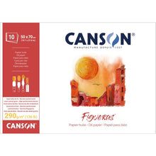 Canson Figueras 290 Canvas pad 50x70cm 10SH