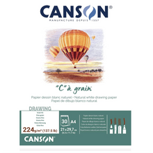 Canson CA Grain 224 Pad 30S A4 224G