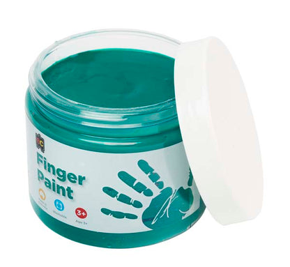 White Smoke EC Finger Paint 250ml pot - Green Kids Paints