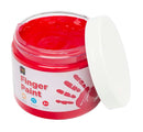White Smoke EC Finger Paint 250ml pot - Red Kids Paints