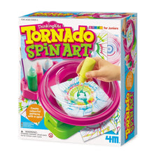 White Smoke 4M ThinkingKits Tornado Spin Art Painting