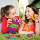 Light Gray 4M STEAM Powered Kids Knitting & Crochet Craft Kits