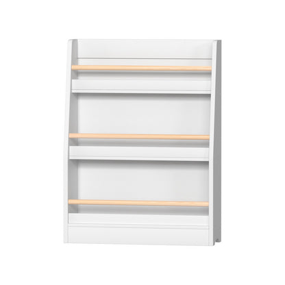 Lavender Keezi Kids Bookshelf 3 Tiers Storage Children Bookcase Organiser Display Shelf Baby & Kids > Kid's Furniture > Kid's Bookcases & Shelves