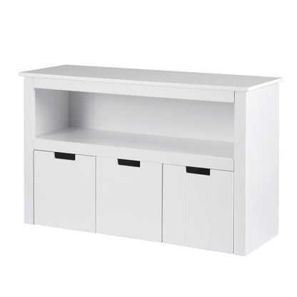 Lavender Keezi Kids Bookshelf 3 Drawers Storage Children Bookcase Toy Organiser Display Baby & Kids > Kid's Furniture > Kid's Bookcases & Shelves