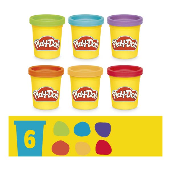 White Smoke Play-Doh Shapes And Colors Dino Kids Clay, Dough & Modelling