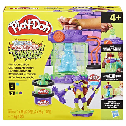 Goldenrod Play-Doh Teenage Mutant Ninja Turtles Mutation Station Playset Kids Clay, Dough & Modelling