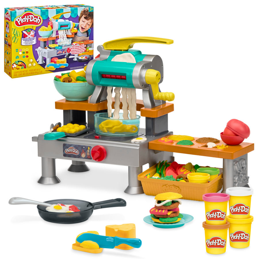 White Smoke Play-Doh Super Sizzlin' Kitchen Playset Kids Clay, Dough & Modelling