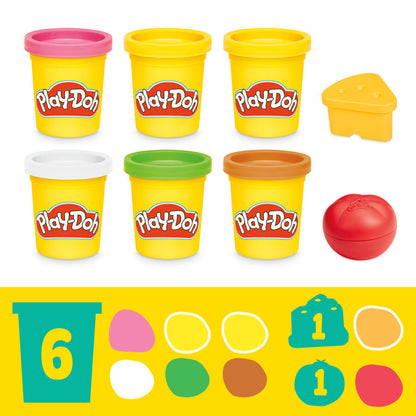 White Smoke Play-Doh Super Sizzlin' Kitchen Playset Kids Clay, Dough & Modelling