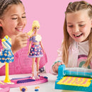 Light Pink Play-Doh Barbie Designer Pattern Studio Playset Kids Clay, Dough & Modelling
