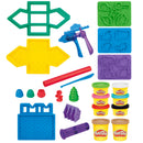 White Smoke Play-Doh Builder Mini Gingerbread House Arts & Crafts Set Kids Clay, Dough & Modelling
