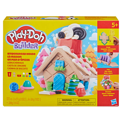 Goldenrod Play-Doh Builder Mini Gingerbread House Arts & Crafts Set Kids Clay, Dough & Modelling