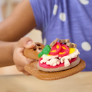 Tan Play-Doh Stamp & Spin Pizza Playset Kids Clay, Dough & Modelling