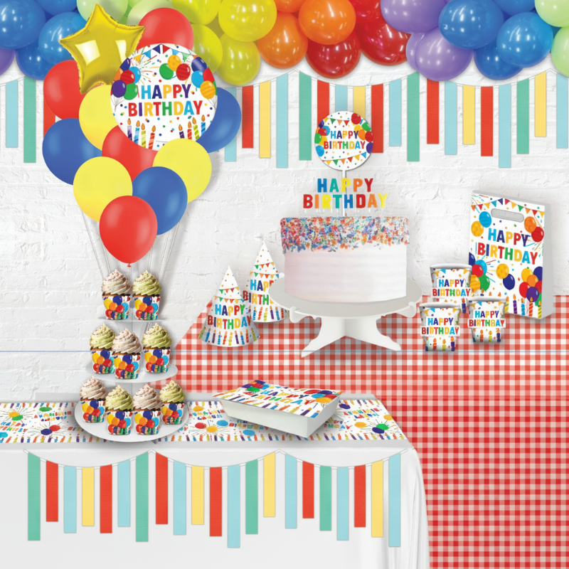 Lavender General Party Theme Party Tableware Bundle for 8 Kids Custom Bundle