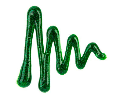 White Smoke EC Glitter Paint 250ml Green Kids Paints