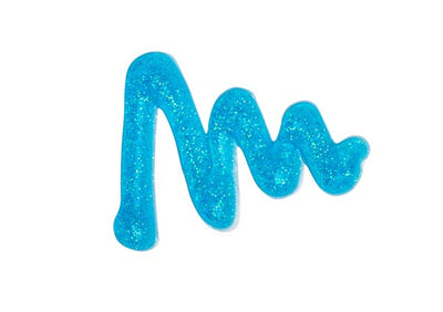 White Smoke EC Glitter Paint 250ml Sky Blue Kids Paints