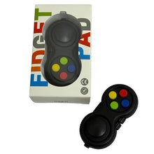White Smoke Kaiko Gamer Fidget Pad Black Fidget Toys