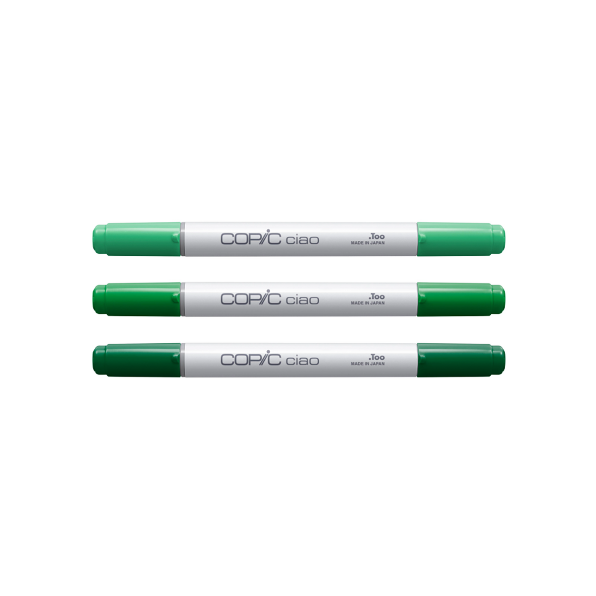 White Smoke Copic Ciao Exclusive Green Tones Assortment, 3Pk Bundle Custom Bundle