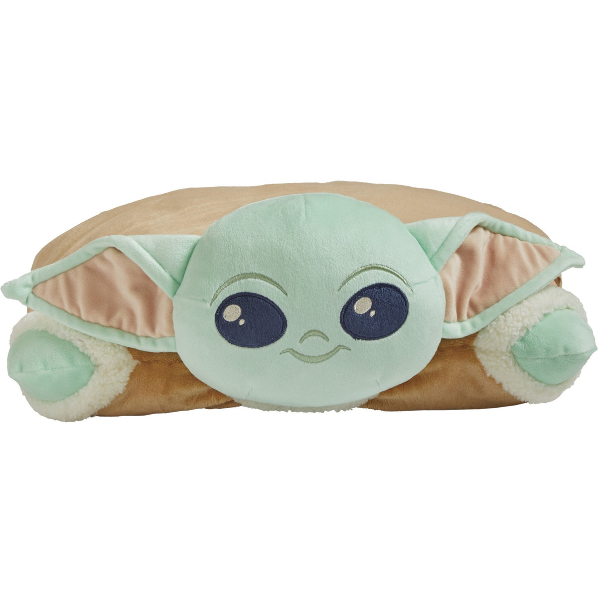 White Smoke Pillow Pets Grogu Weighted & Calming