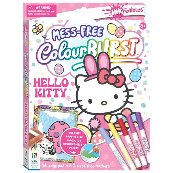 White Smoke Easter Hello Kitty Colour Burst Activity Set Easter