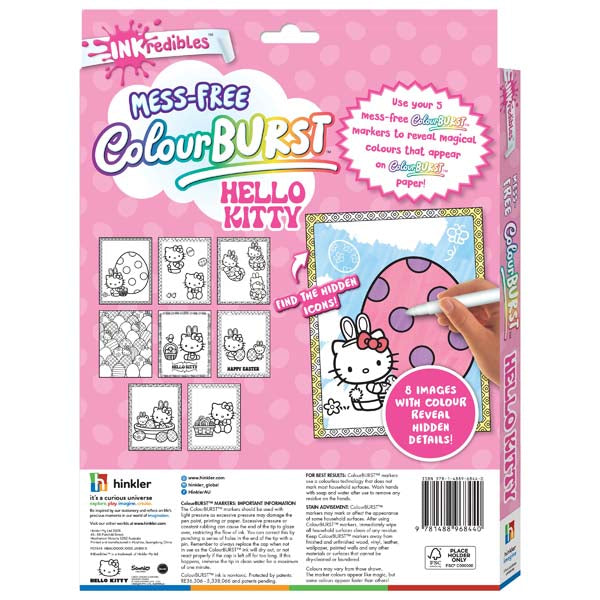 White Smoke Easter Hello Kitty Colour Burst Activity Set Easter