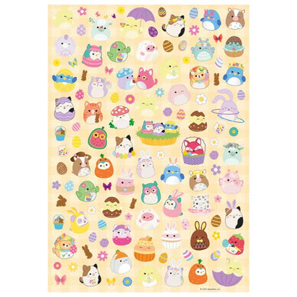 Bisque Squishmallows Puffy Easter stickers, 100pk Easter