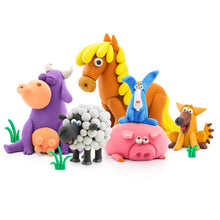 White Smoke Hey Clay Animals Playdoh & Moulding
