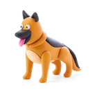 Black Hay Clay Dog Story Playdoh & Moulding