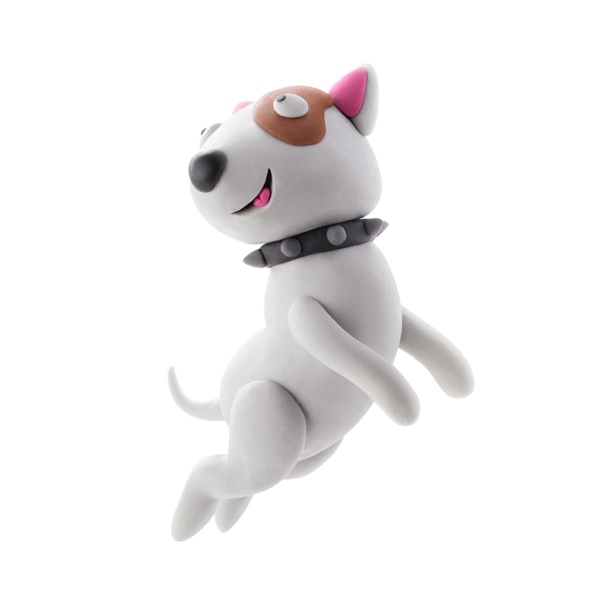 Black Hay Clay Dog Story Playdoh & Moulding