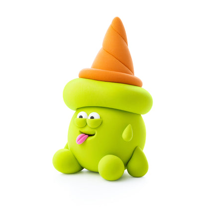 White Smoke Hey Clay Nice Ice Cream Set Playdoh & Moulding