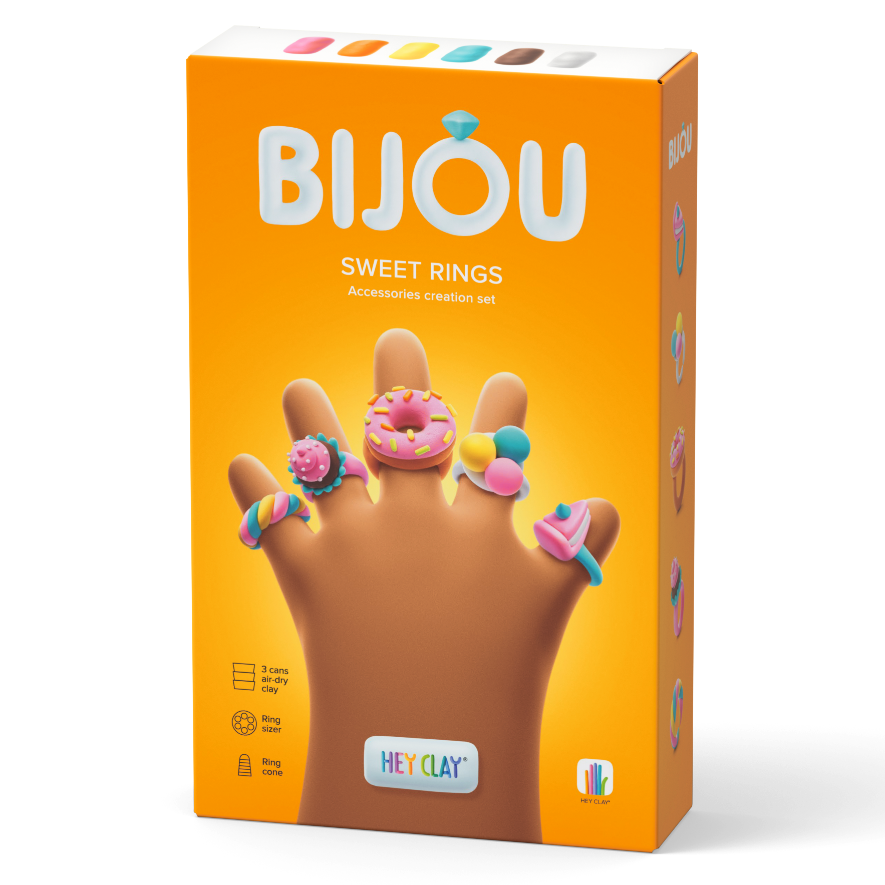 Hey Clay Bijou Sweet Rings