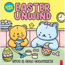Light Goldenrod Sunny Vibes Easter Unwind Colouring book Easter