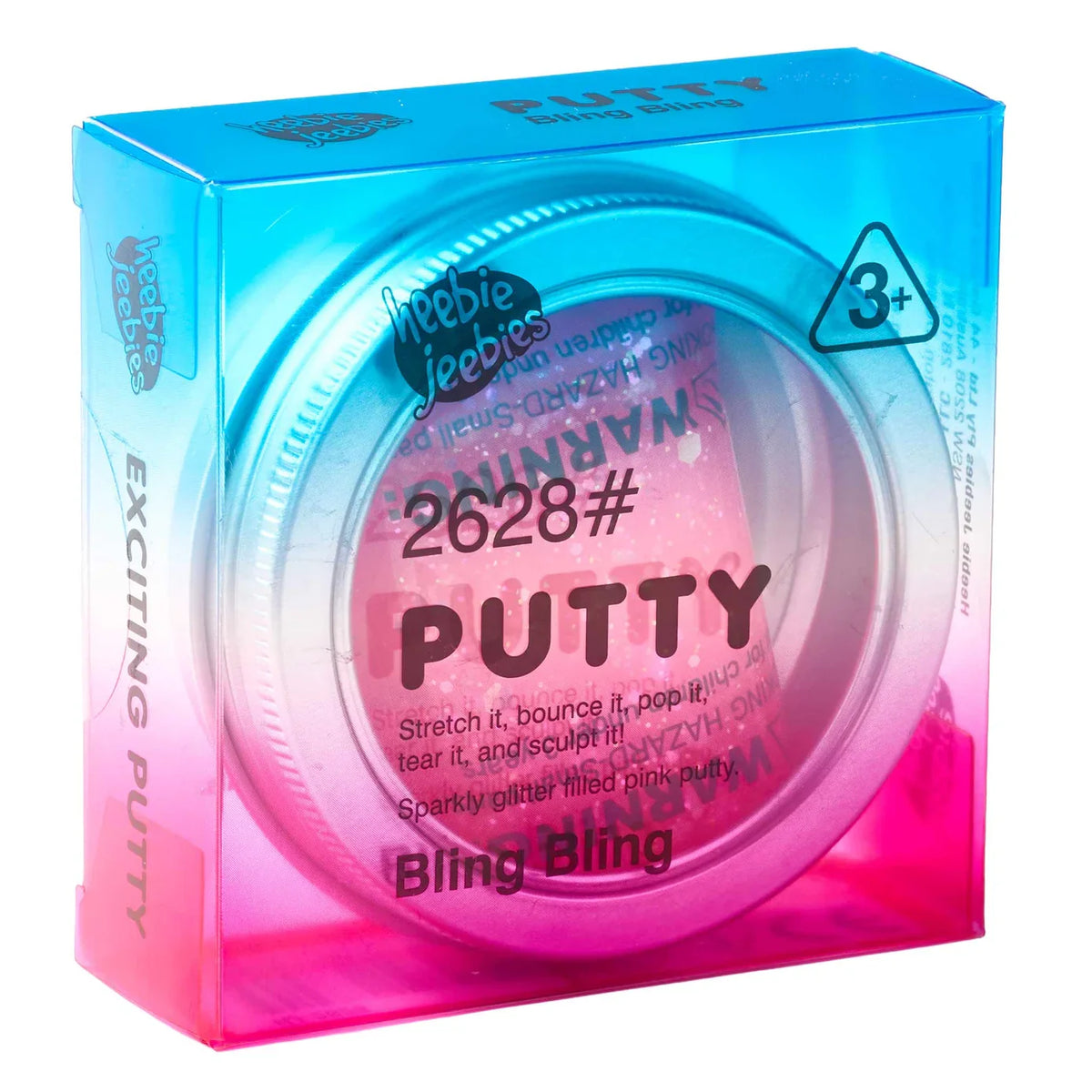 White Smoke Putty Bling Bling Squishy & Squeeze
