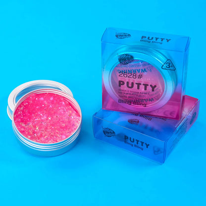 Deep Sky Blue Putty Bling Bling Squishy & Squeeze