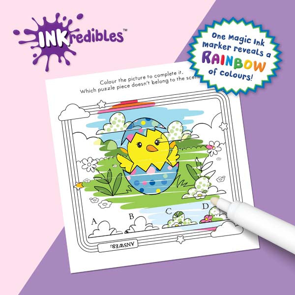 White Smoke Inkredibles Easter Fun Magic Ink Pictures Easter