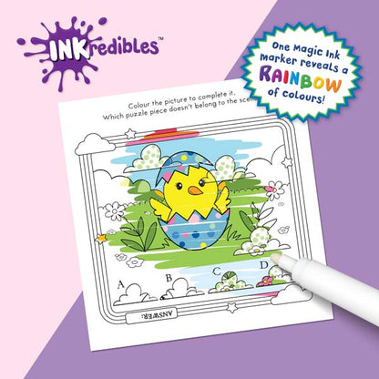 White Smoke Inkredibles Easter Fun Magic Ink Pictures Easter