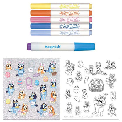 White Smoke Inkredibles Activity Kit Bluey Easter Easter