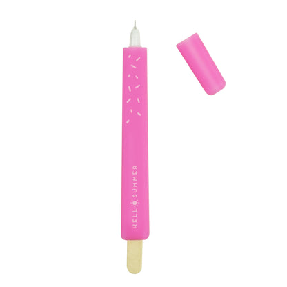 White Smoke Legami Ice Pop Gel Pen Fashion Stationery