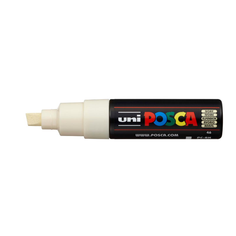 Antique White Posca PC 8K Bold Chisel Tip Paint Marker Ivory Paint Markers