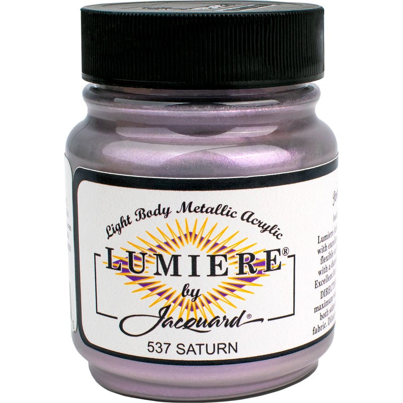 White Smoke Jacquard Lumiere 70ml SATURN Acrylic Paints