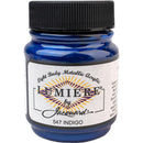 White Smoke Jacquard Lumiere 70ml Indigo Acrylic Paints