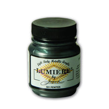 Black Jacquard Lumiere 70ml Pewter Acrylic Paints