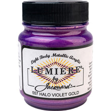White Smoke Jacquard Lumiere 70ml Halo Violet Gold Acrylic Paints