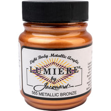 Black Jacquard Lumiere 70ml Metallic Bronze Acrylic Paints