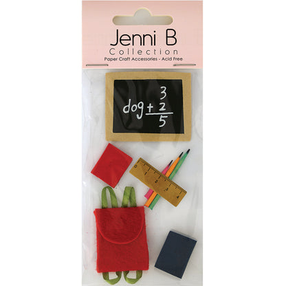 Thistle Jenni B School 5Pcs Stencils and Templates
