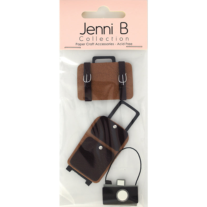 Bisque Jenni B Travel Theme 3Pcs Stencils and Templates