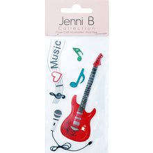 White Smoke Jenni B Music 5Pcs Stencils and Templates